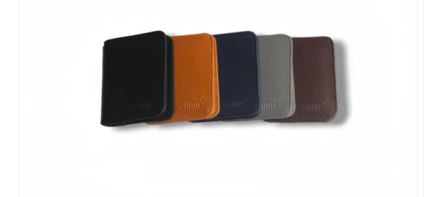 Men's Multicolor Synthetic Leather Bi-fold Wallet