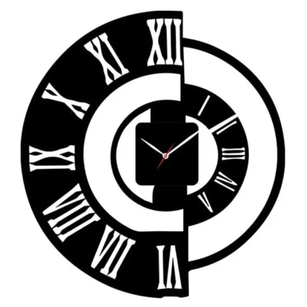 3D DIY Wooden Wall Clock